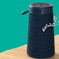 Miniatyrbild 1 av 4: Bluetooth-högtalare - Trådlös, bärbar, ultralång standby, pluggbart subwoofer, stor volym (fri storlek, blå)