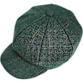 Miniatyrbild 6 av 6: Kvinnors Newsboy-Hattar Höst Ull Cabbie Beret Tweed Flickors Papperspojkehatt