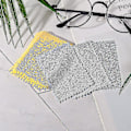 Miniatyrbillede 4 af 5: 100 stk./pakke Brilleklud Linse Rengøring Støv Fjerner Bærbare Servietter Non-woven Fa