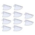 5 par sidebeskyttelse til briller, slip-on sikkerhedsbriller, universel beskyttelse