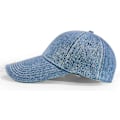 Miniatyrbillede 2 af 4: Hurtig shopping Reflekterende Høj synlighed Baseball Cap - Ekstra lang skygge Sandwich Løbehat（3.14\" Lang skygge，Blå）