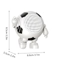 Miniatyrbild 3 av 5: Bärbar Bluetooth-högtalare Bluetooth-robot Högtalare Söt Bärbar Liten Stål Bluetooth Ljud Trådlös