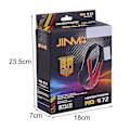 Miniatyrbilde 3 av 5: Jm-472 Universell datamaskin bærbar PC ergonomisk design 3,5 mm kablet spillhodesett