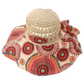 Kvinnors solhatt halm solhatt halm vävd solhatt sommar utomhus solskydd hatt（47.00X30.00X2.00CM，Som visas）