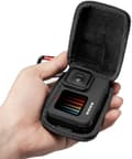Bæretaske til Gopro 10/9/8/7, Mini Hard Shell Bæretaske Bærbar Rejseopbevaringspose, Sort