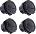 Bil Aircondition Udluftningsventiler Instrumentbræt Aircondition Deflektor Sort - 2 Stykker (q)（4 Stykker）
