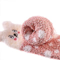 Miniatyrbild 4 av 5: Mjuka Söta Roliga Djurdesign Mikrofibertofflor Varma Fuzzy Vinterstrumpor för Kvinnor
