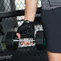 Miniatyrbild 6 av 8: Fitnesshandskar Dam Herr Andningsbara Tyngdlyftning Träningshandskar för Sport Gym Styrketräning Bodybuilding Träning Cykling