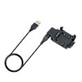 Pikkukuva 3 / 5: USB-pikalatausjohtolaturi telakka tietojen synkronointiin 3 Quatix 3 -älykellolle