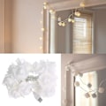 Miniatyrbillede 3 af 5: 20 LED-roseblomst streng lys USB-drevet fe lys julefest ferieindretning