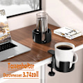 Miniatyrbillede 4 af 8: 2 stk. bordklemme kopholder, kopholder til kopper op til 3,74 tommer