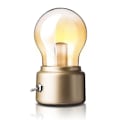 Miniatyrbillede 1 af 5: Lille LED-bordlampe, natlampe til soveværelset, dæmpbar LED-belysning, kreativ dekorationsbordlampe（Stil 1）