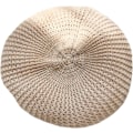 Miniatyrbillede 1 af 5: Fransk Beret Retro Forårs Hue Hatte til Kvinder Udhullet Hæklede Udskårne Strikkede Beret Letvægts Kalot Ottekantet Hat（One Size，Lysegul）
