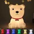 Valpenattlys, nattlys, LED-nattlysrom, USB-silikonstatisk lys