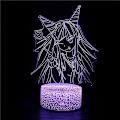 Miniatyrbillede 3 af 3: Japansk anime danganronpa soveværelse 3d natlys cool led diasshow børns dekoration til at mindes fødselsdag julegave