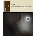 Miniatyrbild 5 av 5: Plug-in LED-ljuskontroll nattlampa intelligent skymning till gryning sensor sovrum