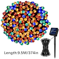 Miniatyrbilde 2 av 2: Juledekorasjoner Led Solar Lamper Streng Julekranser Bryllupsdekorasjon Lys Utrydding
