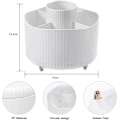 Miniatyrbillede 3 af 7: Make-up Organizer Kosmetik Organizer, 360° Roterende Kosmetikboks til Toiletbord Badeværelse
