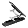 Multi Angle Mobiltelefon Stativ W-formet Foldbar Telefonbrakett Selvklebende Telefonholder for 4 til 8 tommer