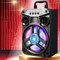 Bärbara Bluetooth-högtalare med dubbla subwooferbas Bluetooth 5.0 trådlös högtalare (en storlek, svart)