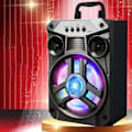 Miniatyrbild 1 av 5: Bärbar Bluetooth-högtalare med dubbla subwooferbas Bluetooth 5.0 Trådlös högtalare Stöd för FM-radio Litet stereoljudsystem