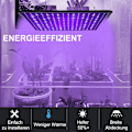 Miniatyrbilde 4 av 7: Plantelampe 256 LED, Full Spectrum Plantevekstlys for Innendørs Planter, Frøplante