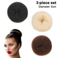 Donut Bun Maker, teenitor Hårknut Donut Maker Ring Style Bun Maker Set