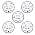 Pikkukuva 1 / 8: Vedenpitävät LED-valot, 5 sarjaa värikkäitä IP68-vedenpitäviä uima-allasvaloja