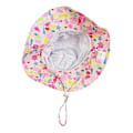 Pikkukuva 4 / 5: Dww-M-Monde Sailor Pink Aurinkolippalakki Säädettävä Leveälierinen Hattu Auringonsuoja UPF 50 Vauvalle Tytölle Pojalle Lapselle Taaperolle Unisex
