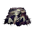Miniatyrbillede 1 af 4: Numb Stickers 3d Stickers Horror Stickers Rotte Poste(2stk)