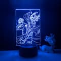 3D LED natlys animefigurer 3D illusion