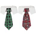Hunde slips - Justerbar slips til hunde - Kostume slips til hunde - Fest tilbehør - Julekostume (L)