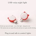 Pikkukuva 3 / 5: Usb-äänikäyttöinen yleiskoristelamppu Kotijuhlat Led-tunnelmavalo