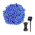 Pikkukuva 1 / 5: 72 jalkaa 200 LED aurinkokennovalosarja 8 tilalla puutarhaan, pihalle, häihin ja juhliin