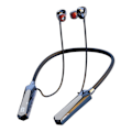 Miniatyrbillede 2 af 5: Bluetooth 5.3 Dual-mode Spil/musik Hals Bluetooth Headset Sort Teknologi Intelligent Skridttæller Headset
