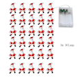 Miniatyrbild 3 av 3: Julgransbelysning Snögubbe Jultomte Dekorationsljussträng Led Koppartråd