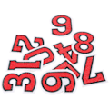 Miniatyrbillede 2 af 3: 10 stk. tallapper broderede dekorative reparationsplaster til tøjreparation (5 x 3,5 cm, som vist)