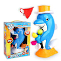 Miniatyrbilde 5 av 5: Badeleker Barn Dusj And Vannleker Delfin Dyr Svømme Strandleker And Squeeze Sound Squeaky For Baby Vannleker|Badeleke