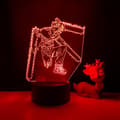 3D LED Nattlampor Anime Karaktär 3D Illusion