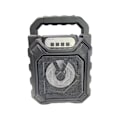 Miniatyrbild 2 av 5: Bluetooth-högtalare, bärbar utomhushögtalare med färgglada löpande lampor, bärbar minitornhögtalare