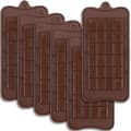 Choklad Silikonformar, ?Brytbara Godis- och Energibar Silikonformar, 6-pack