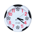 Miniatyrbild 1 av 4: Fotbollsväckarklocka Digital Pointer Växarklocka Rund Fotboll Nål Bordsklocka För Barn Pojkar