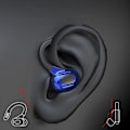 Pikkukuva 4 / 5: Tws Langaton Bluetooth-kuuloke Pitkä Valmiusaika Handsfree-kuulokkeet Langattomat Business-kuulokkeet Urheilukuulokkeet Hifi Mini-korvakoukut Kuulokkeet Mikrofonilla Led