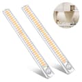 2 stk. Human Body Induction Cabinet Light - Single Version 160 Lamp Beads