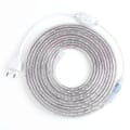 Miniatyrbilde 2 av 5: 2024 LED-strips 5 meter lang 20W Fleksibilitet Kuttbar Vanntett LED-stripe Ambient Light Stripe EU-plugg 220V Hvitt lys