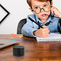 Miniatyrbild 1 av 5: Bluetooth-högtalare, trådlöst miniljudsystem, hem-subwoofer, bärbart utomhusljudsystem med hög volym (fri storlek, svart)