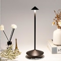 Miniatyrbild 2 av 2: Dimbar LED-bordslampa i aluminium, för inomhus- och utomhusbruk