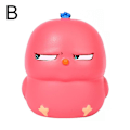 Miniatyrbild 1 av 5: Warbie Wobi Decompression Toys Phoebe Kyckling Långsam Rebound Leksaker Cartoon Tricky Leksaker Barn Present（Rosa）