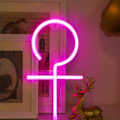 Miniatyrbillede 1 af 5: LED Neon Ny Skilt Display Kvinde Skilt Neon Lys Til Soveværelse Soveværelse Badeværelse Dekoration Neon Lys Til Feriefest Dekoration