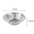 Pikkukuva 4 / 4: Mini-piirakkavuoka Tinfoil-munakakku Kakku DIY-koriste Leivontavälineet Leivontatyökalut Munakakulle Cupcake-vanukkaalle（250 kpl，7CM）